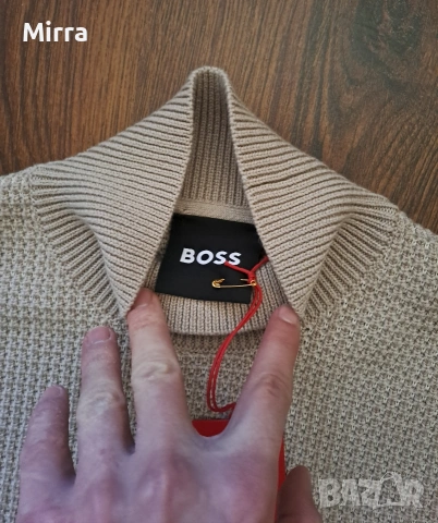 Hugo Boss H-Emaurelio Поло Пуловер, снимка 6 - Пуловери - 52139451