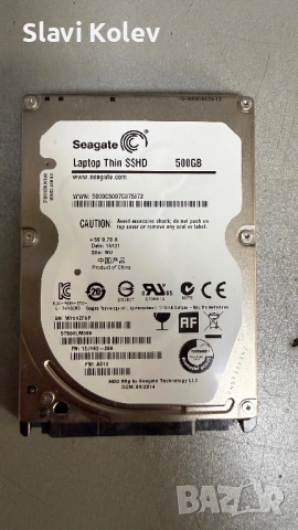 Hard Disk Seagate Laptop Thin SSHD 500 GB