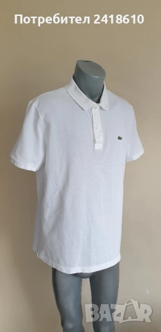 Lacoste Pique Cotton Slim Fit  Mens Size 6 - XL  НОВО! ОРИГИНАЛ! Мъжка Тениска!, снимка 8 - Тениски - 54356114