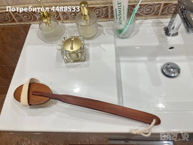 Четка за тяло с дълга дръжка, снимка 3 - Мопове, кофи, четки и метли - 55283941