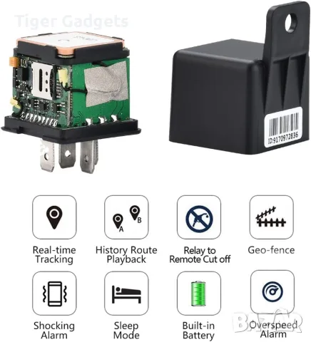 SinoTrack ST-907L 4G GPS тракер за автомобил и мотоциклет с реле и проследяване в реално време, снимка 3 - Аксесоари и консумативи - 55570624