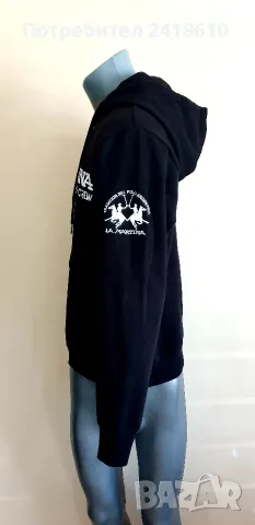 La Martina Full Zip Hoodie Mens Size M НОВО ОРИГИНАЛ! Мъжки Суичър с цял Цип!, снимка 6 - Суичъри - 55379147