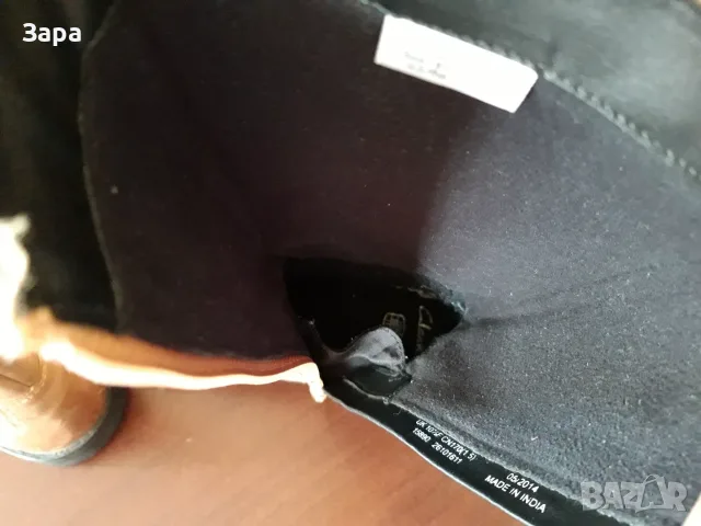 кожени ботуши Clarks с GoreTex, 28.5ти номер, снимка 8 - Детски боти и ботуши - 55486749
