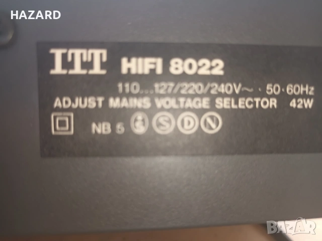 /// РЕЗЕРВИРАН /// ITT HIFI 8022 Electronic deck, снимка 6 - Декове - 54573837