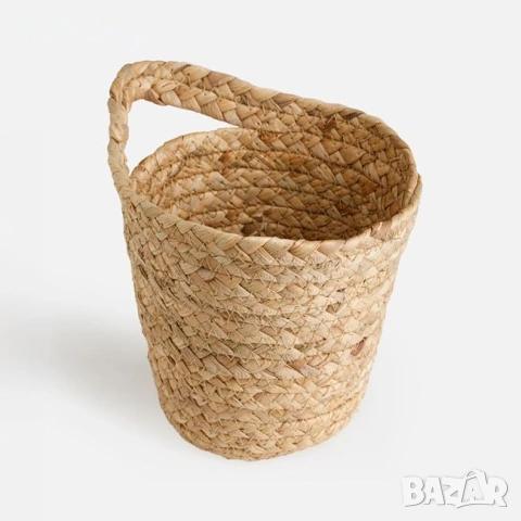 Висяща кашпа, плетена, декоративна , снимка 2 - Саксии и кашпи - 54280864