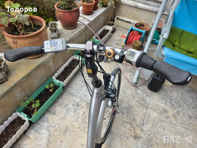 Качествен електрически велосипед колело Wheeler Panasonic 36 волта, снимка 5 - Велосипеди - 54490723