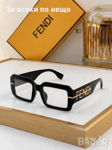 Fendi Слънчеви Очила С UV400 Защита С Подарък🎁Калъф И Кутия Фенди - Различни Цветове Код SK1625, снимка 3 - Слънчеви и диоптрични очила - 54773053
