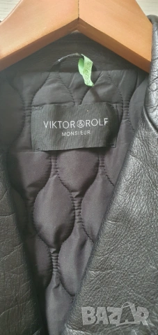 Viktor & Rolf оригинално яке от естествена кожа, снимка 9 - Якета - 54364868
