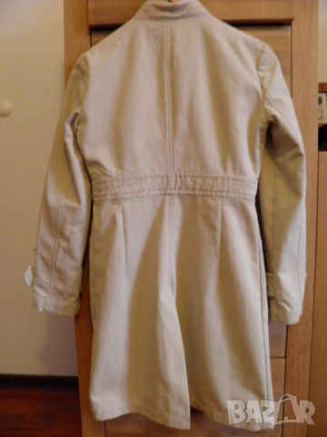 bebe оригинален втален бежов тренч S, снимка 5 - Палта, манта - 54340287