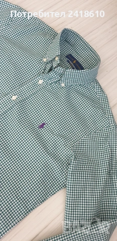 POLO Ralph Lauren Cotton Custom Fit Mens Size S ОРИГИНАЛ НОВО! Мъжка Риза!, снимка 12 - Ризи - 54465114
