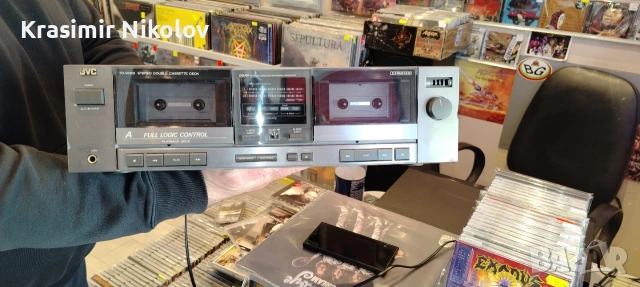 касетен дек JVC TDW 253