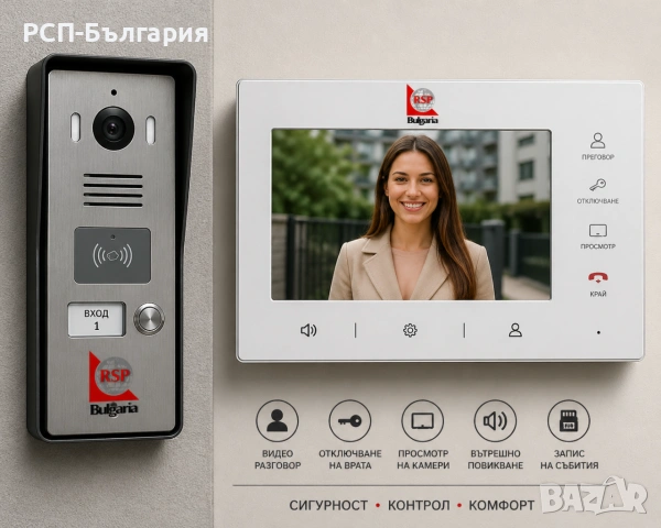 Домофони, видеонаблюдение и контрол на достъпа., снимка 3 - Други - 55284345