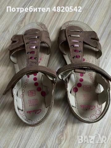 Сандали Clarks, снимка 3 - Детски сандали и чехли - 54575456
