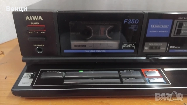 AIWA F350 касетен дек, снимка 3 - Декове - 55133361