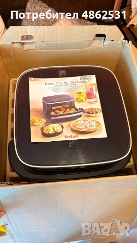 Еър Фраер Tefal dual XL, снимка 2 - Фритюрници - 54982609