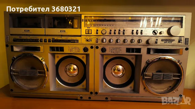 Sharp GF 777 Z Boombox касетофон, снимка 8 - Радиокасетофони, транзистори - 55355097