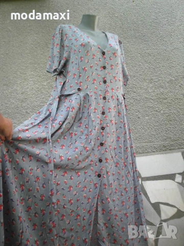 3XL  Нова  дълга рокля  Next , снимка 4 - Рокли - 54982495