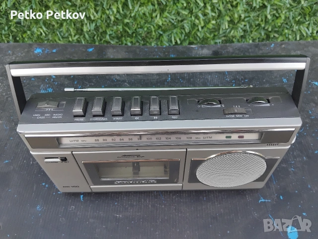 ПРЕДЛАГАМ ДНЕС НЕМСКА МАЛКА ТЕХНИКА МОНО КАСЕТОФОНЧЕ (GRUNDIG RR-150), снимка 4 - Радиокасетофони, транзистори - 55080799
