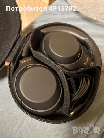 Sony WH-1000XM4 – КАТО НОВИ + 1.6ГОДИНИ ГАРАНЦИЯ(цената може и да се договори), снимка 2 - Слушалки и портативни колонки - 55625377