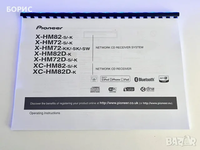 PIONEER XC-HM82 - NETWORK CD RECEIVER, снимка 11 - Ресийвъри, усилватели, смесителни пултове - 55428958