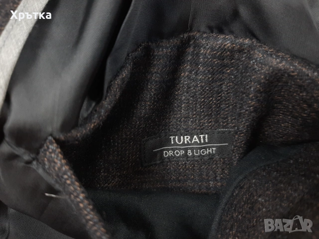 Z Zegna Drop 8 Deco - Oригинално мъжко сако размер 52 / L, снимка 7 - Сака - 54067799