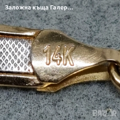 Златна гривна MIDAS 14K - 4,68 г, снимка 7 - Гривни - 54543741