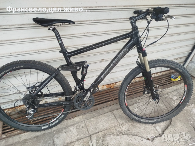 26 цола карбон велосипед колело размер 46, Shimano xtr,dt Swiss, manitou , снимка 5 - Велосипеди - 54901221