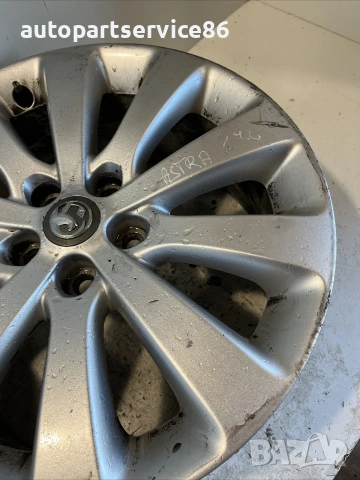 Алуминиеви джанти 7Jx17 инча 10 спици за Vauxhall Astra 1.3 Cdti (2012), снимка 2 - Части - 55013775