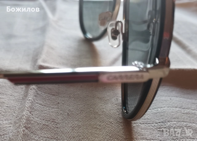 МЪЖКИ ЛУКСОЗНИ СЛЪНЧЕВИ ОЧИЛА CARRERA SUNGLASSES 1044/S 086, снимка 6 - Слънчеви и диоптрични очила - 54553956