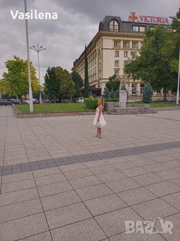 Дамска бяла рокля , снимка 5 - Рокли - 55401647