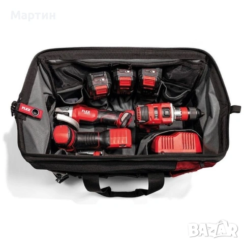 Чанта за инструменти Flex с отделения и 5 външни джоба, снимка 2 - Куфари с инструменти - 54704044