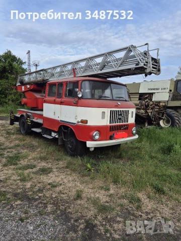 IFA W50L - Автостълба