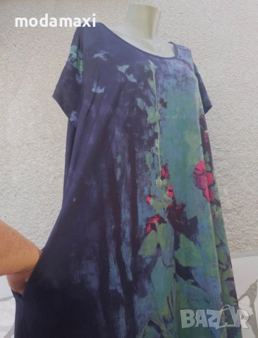 4XL/5XL Нова дълга рокля , снимка 5 - Рокли - 54874433
