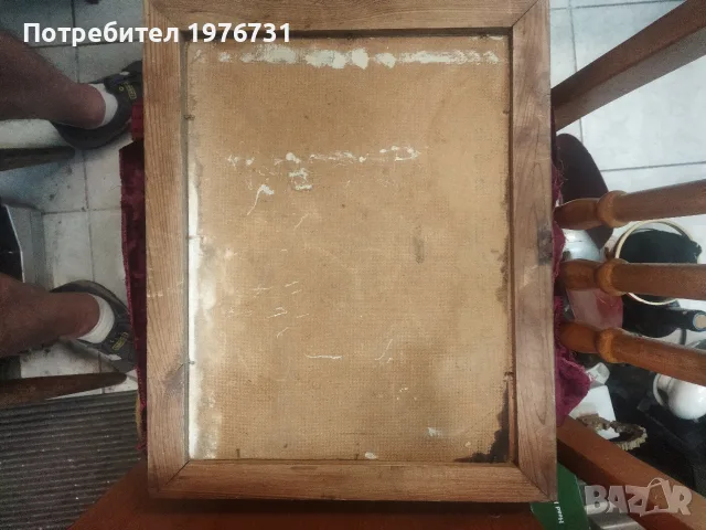 Стар планински пейзаж, маслени бои., снимка 4 - Картини - 55628741