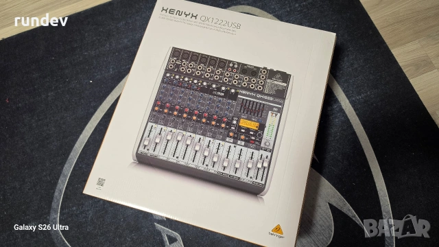 Пулт Behringer QX1222USB, снимка 5 - Ресийвъри, усилватели, смесителни пултове - 53964507