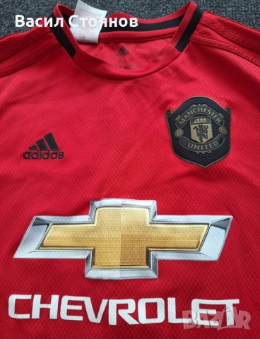 Manchester UTD/ Манчестър Юнайтед adidas Home #10 Rashford 2019-20г. - за ръст 152см., снимка 3 - Фен артикули - 54341546