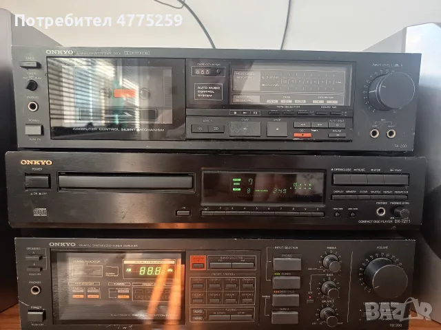 усилвател комплект onkyo made in japan , снимка 2 - Аудиосистеми - 55479533