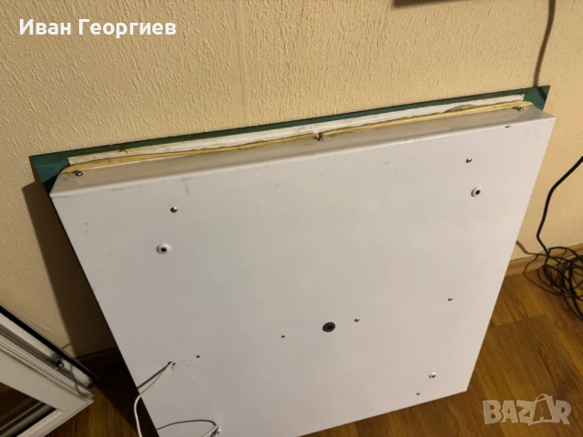 Огледало за баня 70/70/8см с луминисцентно осветление , снимка 7 - Огледала - 54602051