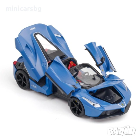 Метални колички: Ferrari LaFerrari Aperta (Ферари), снимка 5 - Колекции - 43881042