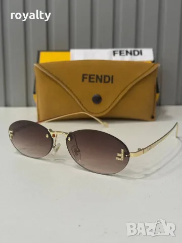 Fendi Нови Дамски Слънчеви Очила Различни Цветове с Кутия и Калъф Фенди  