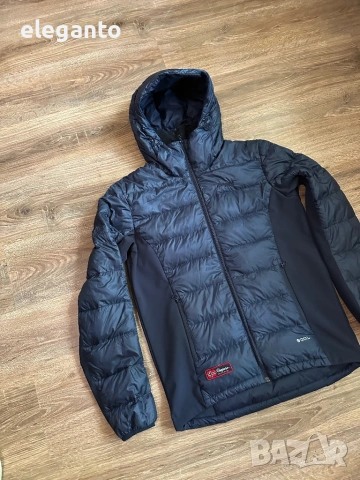 Висок клас мъжко хибридно яке  Bergans of Norway MYRE Pertex 700cuin Down hubrid Jacket , M размер, снимка 4 - Якета - 54619034