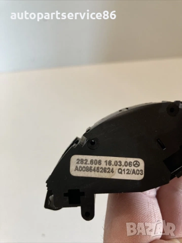 Ключ за круиз контрол за Mercedes C220 CDI Cl203 (2007) A0086452624, снимка 3 - Части - 54088306