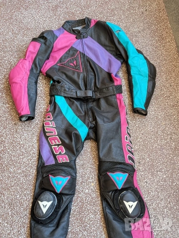 Кожен костюм Dainese Vintage 90s Racing Мото екип размер М , снимка 9 - Други - 54858463