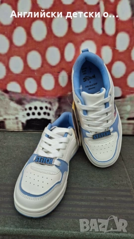 Англиъски детски полукецове със Stitch, снимка 4 - Детски маратонки - 54277461