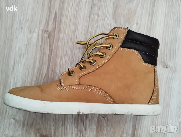 100% Оригинални страхотни унисекс боти от естествена кожа TIMBERLAND! , снимка 5 - Мъжки боти - 55681157