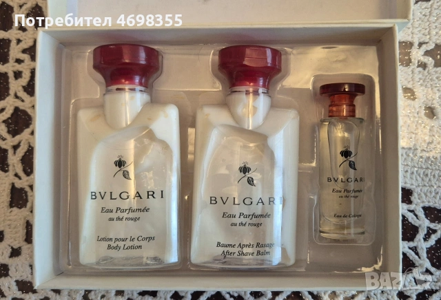 Тоалетен комплект BVLGARI / BULGARI / Булгари, снимка 3 - Комплекти и лотове - 54811282