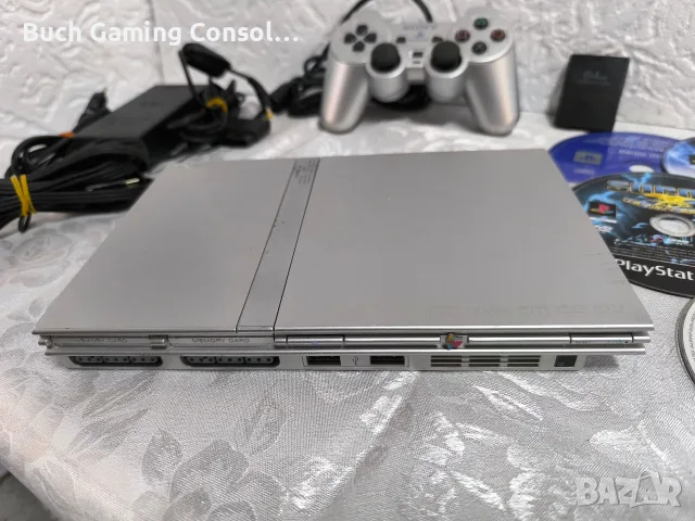 Playstation 2 Satin Silver / 11 Игри / Перфектно работещ!, снимка 4 - PlayStation конзоли - 55597335
