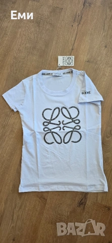 Тениски дамски нови Loewe Louis Vuitton Pinko,Tommy Hilfiger,YSL,Calvin Klein,Chanel , снимка 6 - Тениски - 54638573