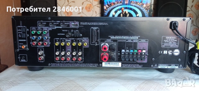 ONKYO HT-R380, снимка 4 - Ресийвъри, усилватели, смесителни пултове - 55001832