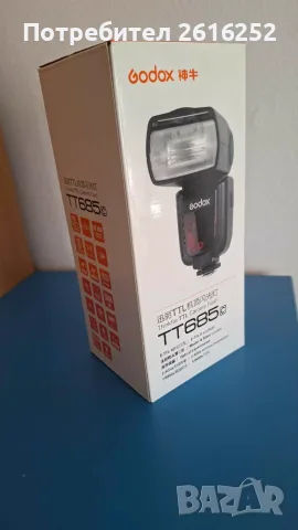 Светкавица Godox TT685 II C Thinklite - Canon за 60 евро, снимка 6 - Светкавици, студийно осветление - 55389447